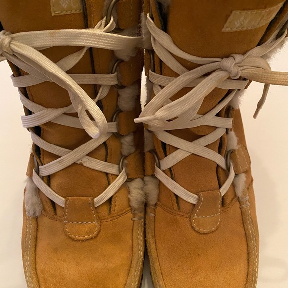 Columbia Women’s Winter Lace-Up Boots Size 7 - Picture 3 of 8